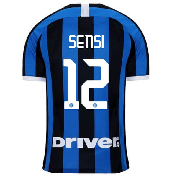 Camiseta Inter Milan NO.12 Sensi Primera equipación 2019-2020 Azul